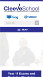 Mobile Screenshot of cleeveschool.net
